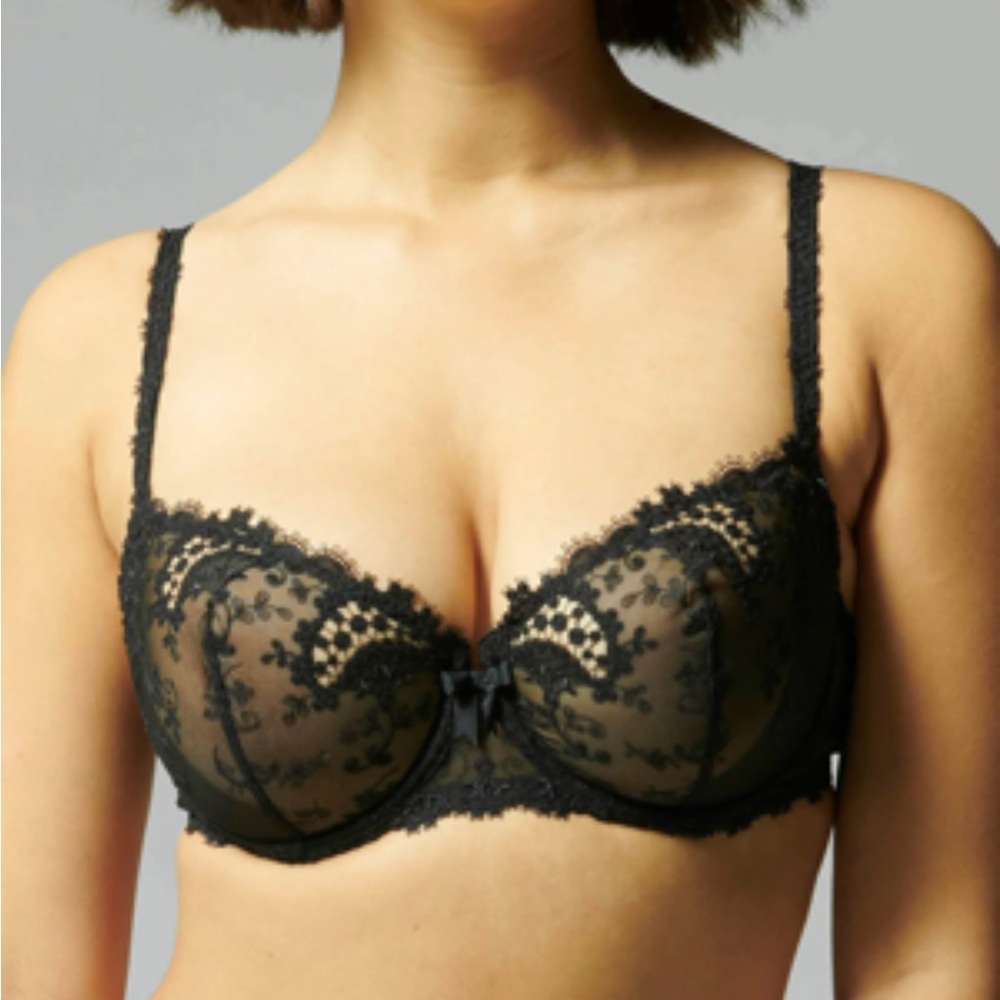 Simone Perele Black Lace Bra